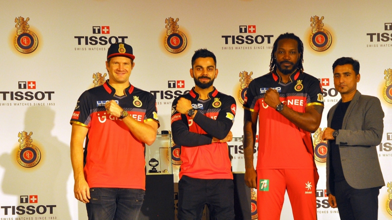Tissot becomes Official Watch for RCB
