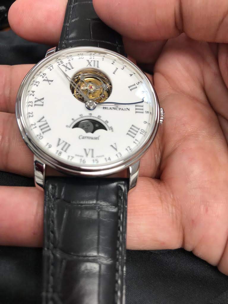 Villeret Moonphase in steel