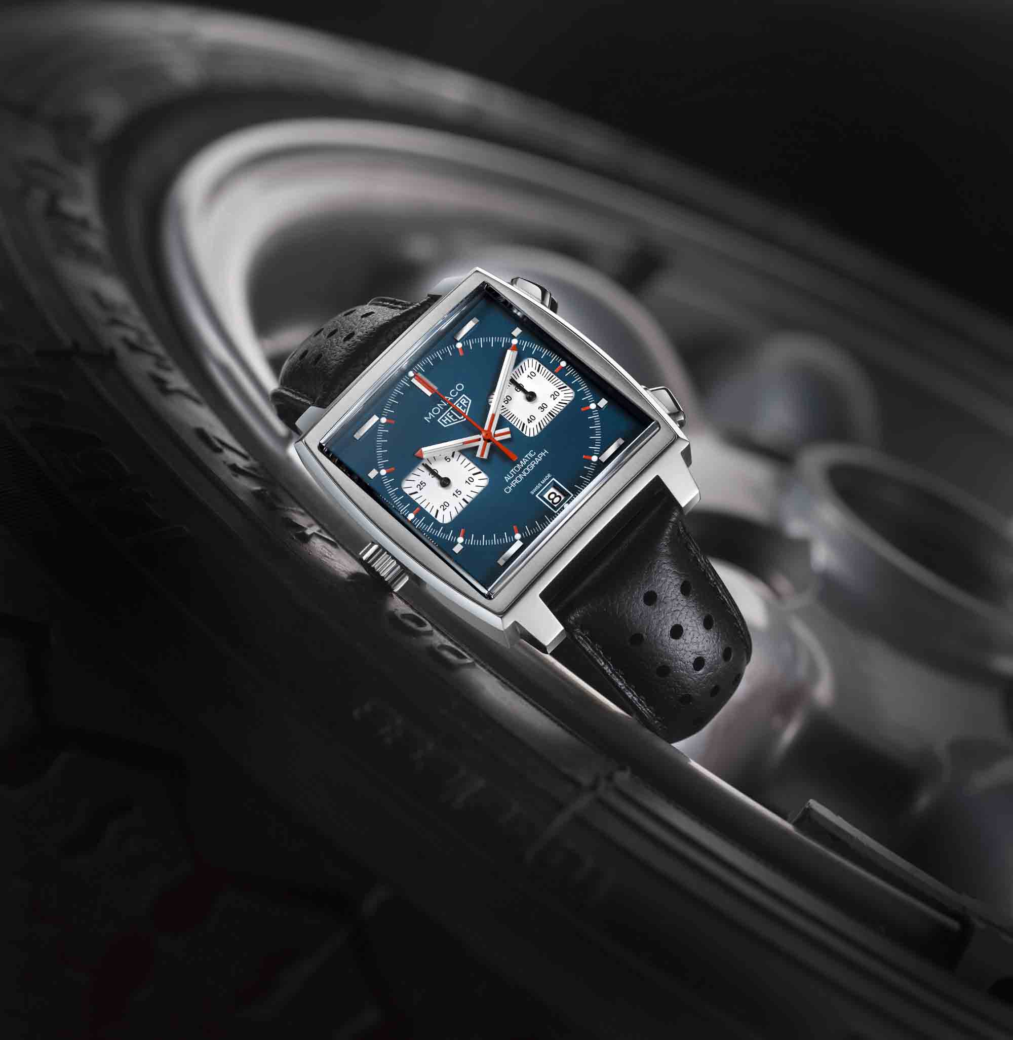 The launch of the Monaco Calibre 11. Catherine Eberlé-Devaux, TAG Heuer Heritage Director, comments: “To me, the Monaco is a door to the TAG Heuer brand. It’s a piece that catches your eye and invites you in. Many collectors start with the Monaco and are then drawn into our world, eventually finding another collection to focus on, but always cherishing the piece that started it all.”