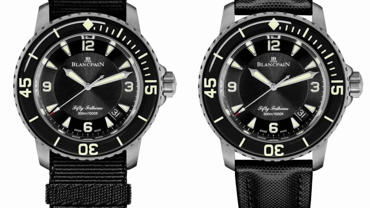 Fifty Fathoms goes Titanium