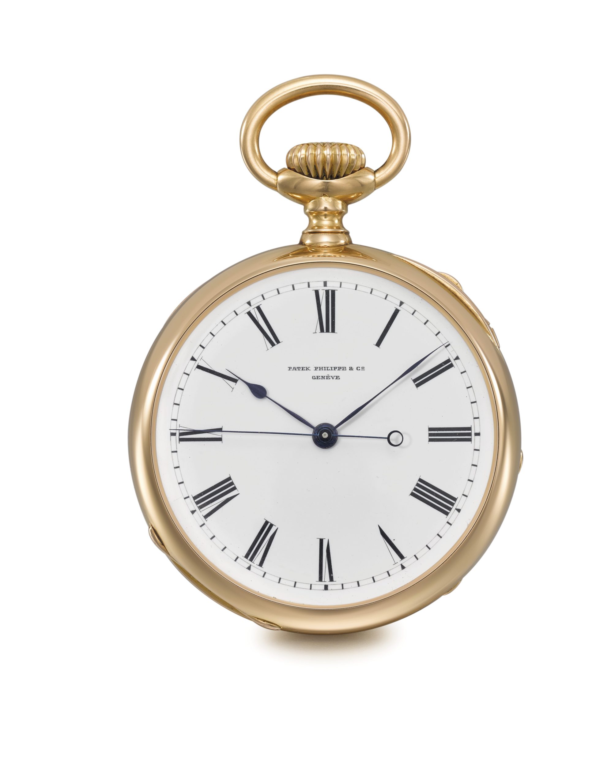 Consigned by the descendants, the property of the co-founder of Patek Philippe, Jean-Adrien Philippe, features his famous design of the two-train independent centre seconds movement and is one of the first ever to be made according to Swiss patent no. 1017, dating May 1889 (estimate CHF50,000-100,000).