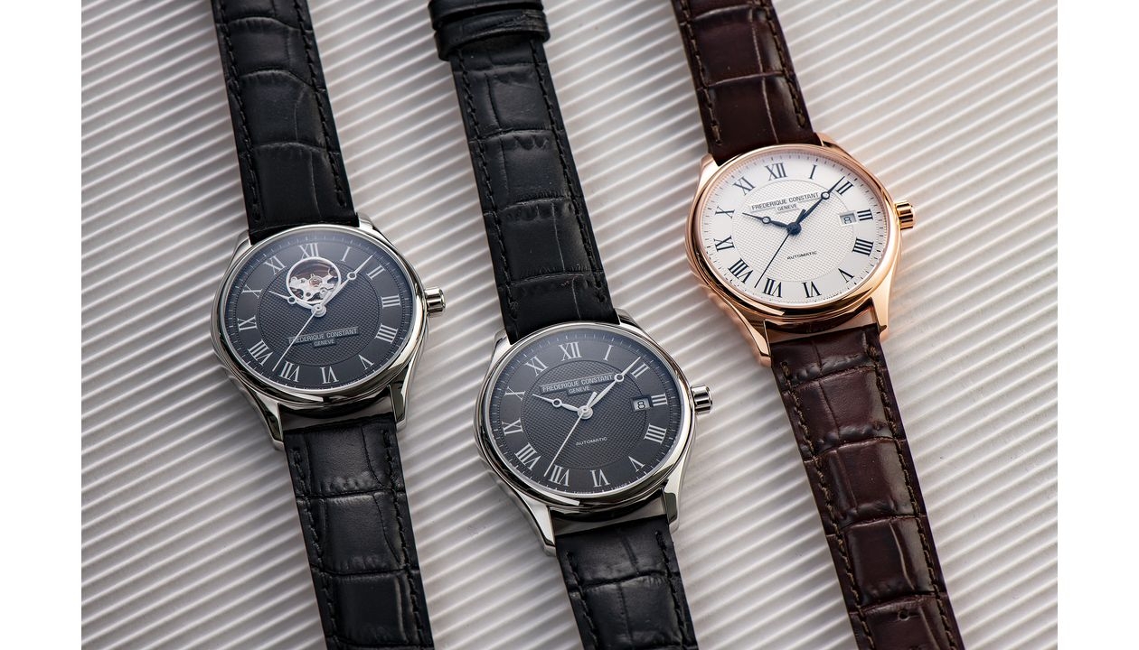 Frederique Constant adds five new watches to Classics line