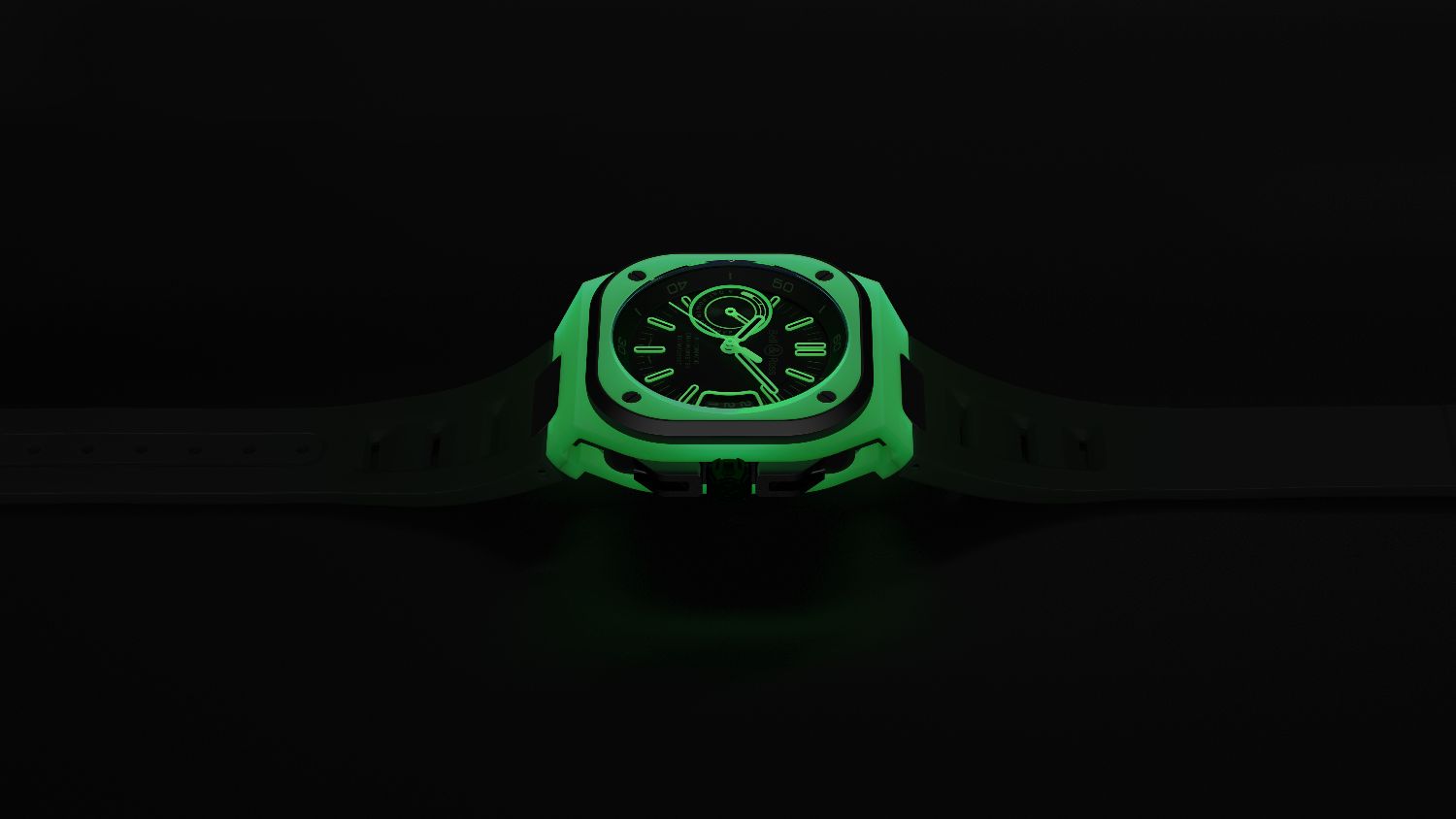 Dubai Watch Week 2023: The Bell & Ross BR-X5 Green Lum takes luminescence to the next level