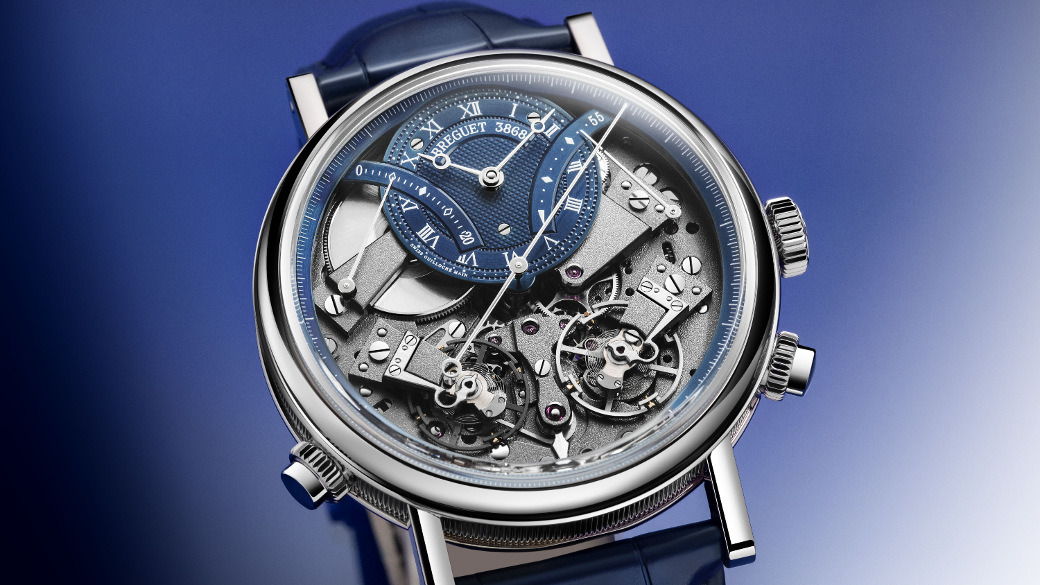 Breguet’s new Tradition Chronographe Indépendant 7077 now in ‘Breguet Blue’