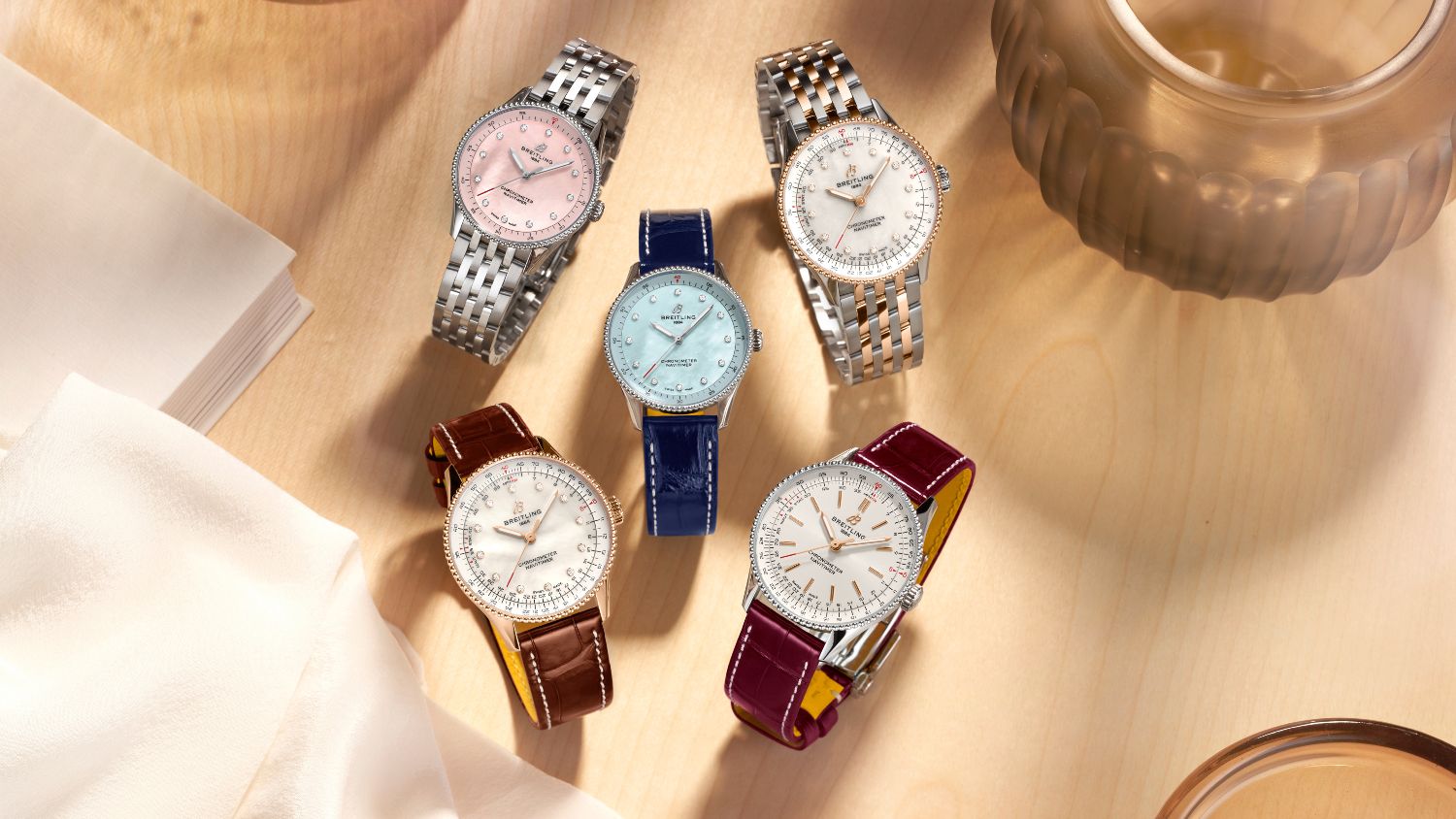 Breitling debuts Navitimer watches in 32mm and 36mm for women