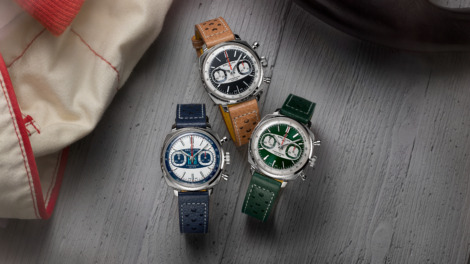 Breitling unveils new Top Time B01 limited edition chronographs, inspired by the golden age of automotive racing