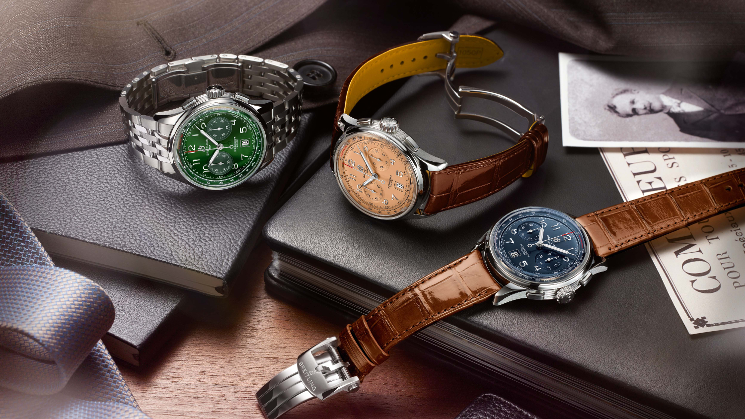Racing through time: Breitling’s Premier line of chronograph watches