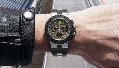 Bvlgari unveils two timepieces, and a car, at the Gran Turismo World Series Finals 2023