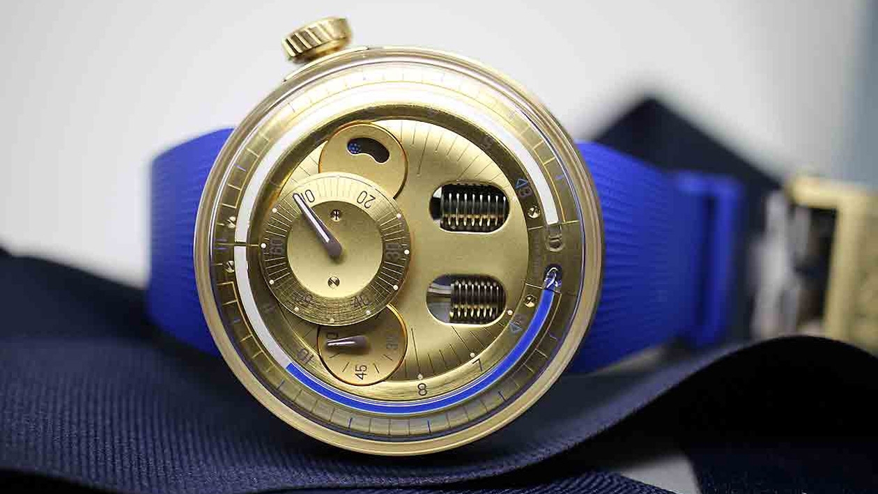 HYT H0 Gold Blue Fluid