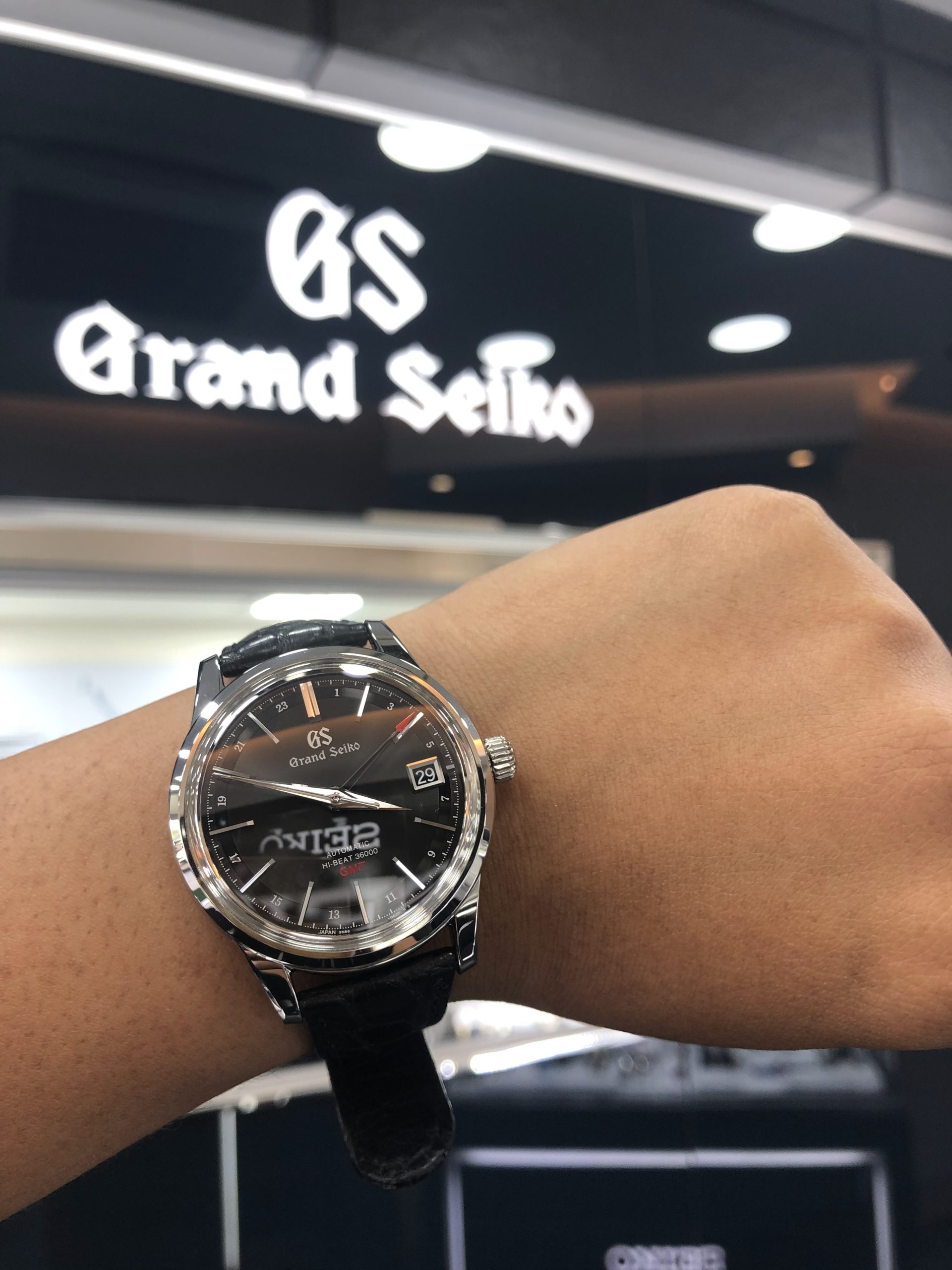 A visit to the Grand Seiko boutique