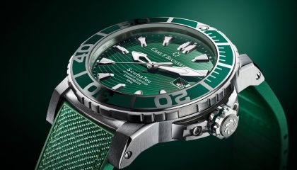 Carl F. Bucherer unveils Patravi ScubaTec Verde to support the Manta Trust