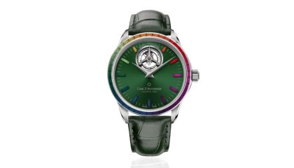 Dubai Watch Week 2023: Carl F. Bucherer’s Manero Tourbillon Double Peripheral ‘Green Paradise’ and Manero Minute Repeater  in Titanium