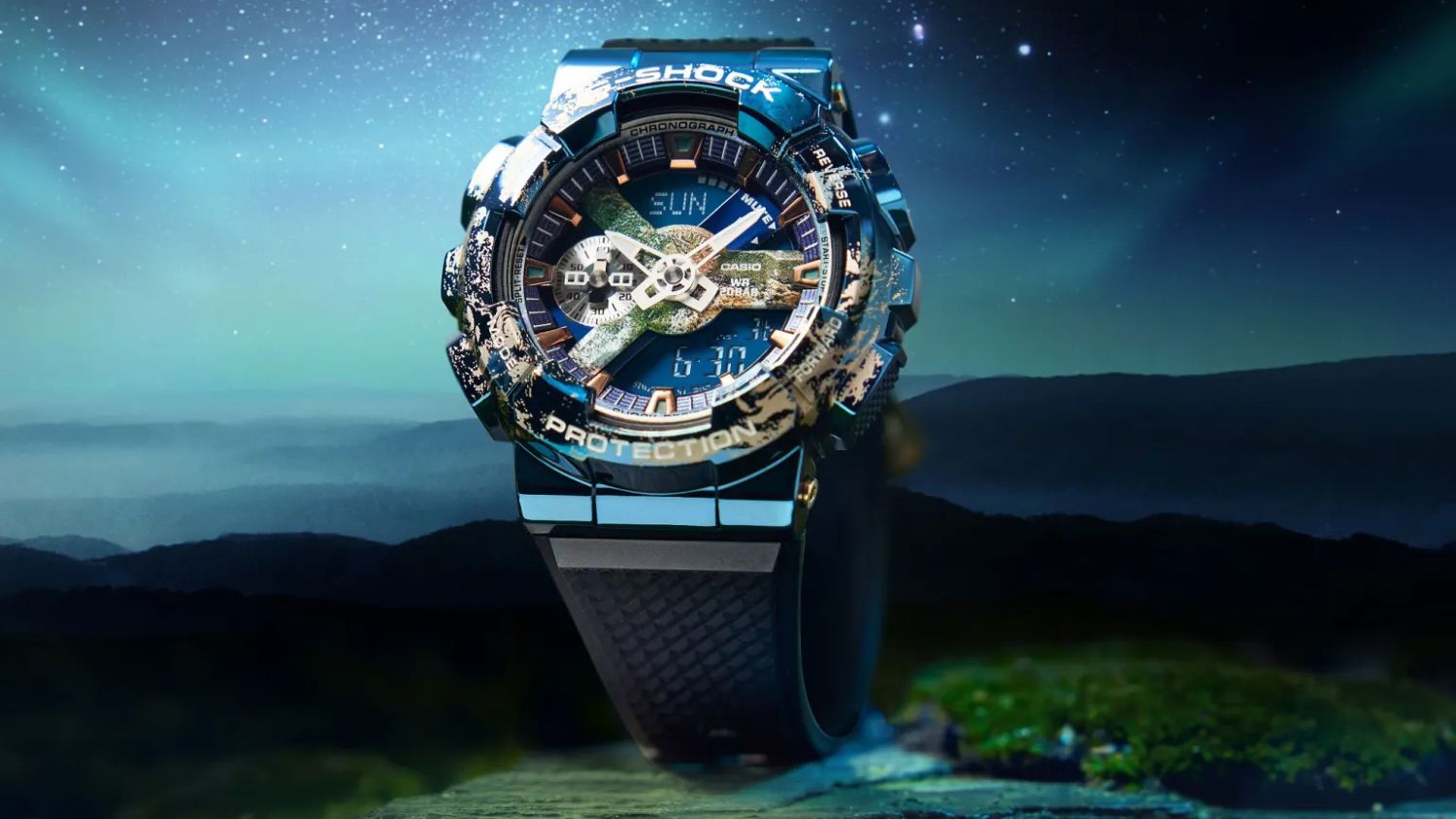 Casio celebrates 40 years of G-SHOCK with the new GM-110EARTH