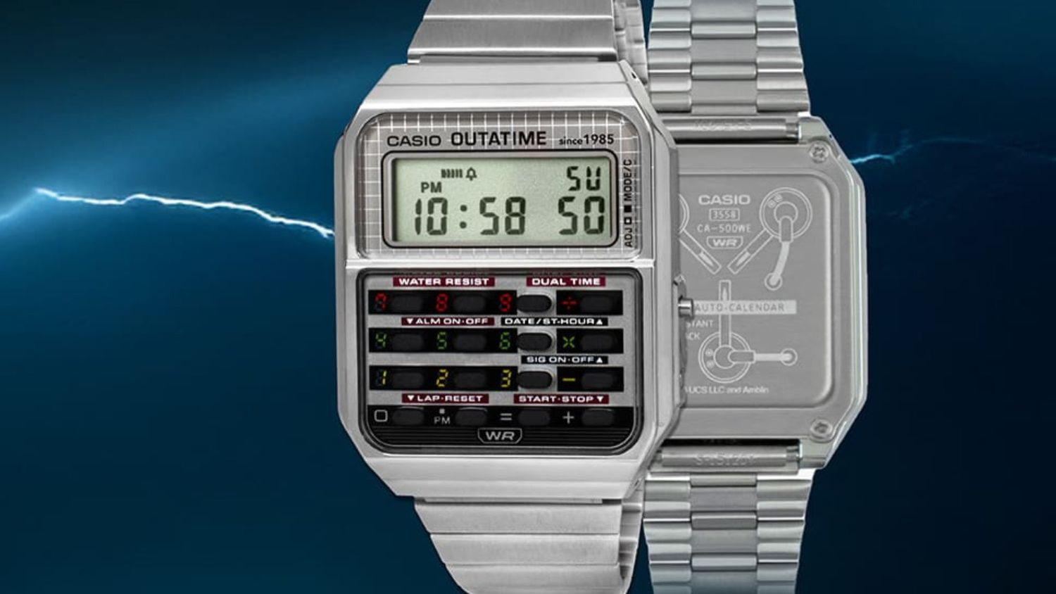 Casio Vintage brings back its iconic digital watch with a built-in calculator
