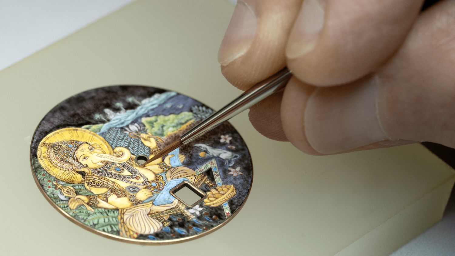 A sneak peek at our 11th anniversary cover watch, the Chopard L.U.C Quattro Spirit 25 – Ganesh Edition