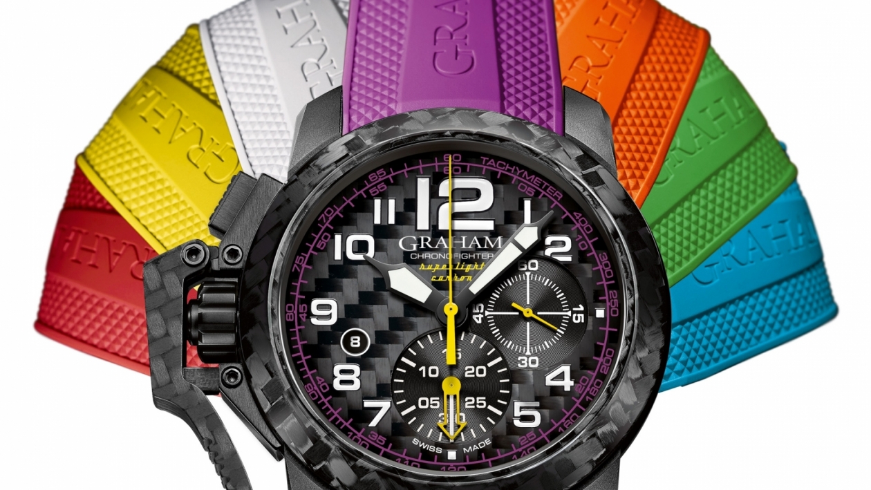 The new Chronofighter Superlight Carbon by Graham