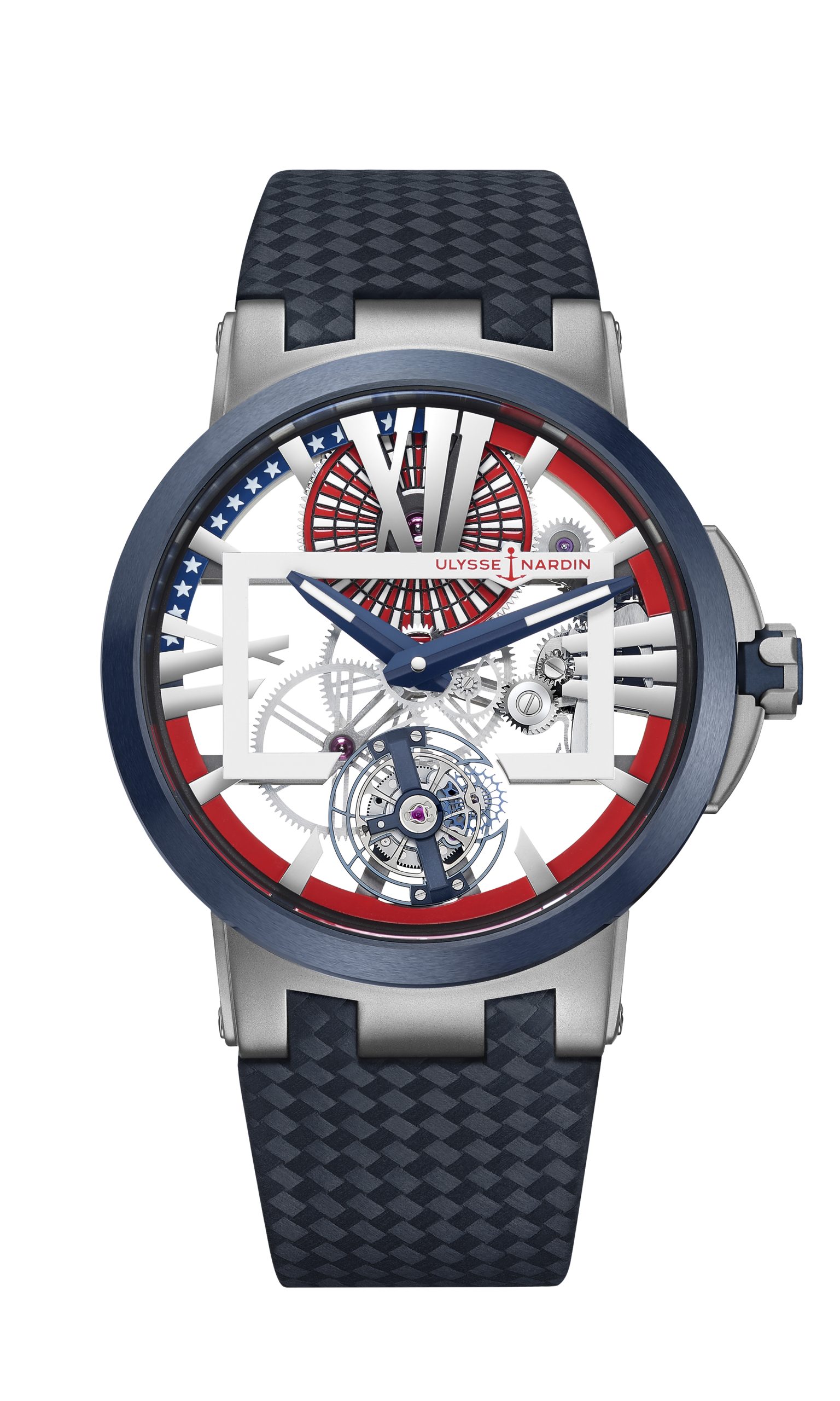 Ulysse Nardin stays true to the United States Navy saying, “honour, courage, commitment”, with the unveiling of the special edition Executive Tourbillon on America's Indepedence Day, as a tribute to the brand's long-standing ties with the U.S. Navy. 