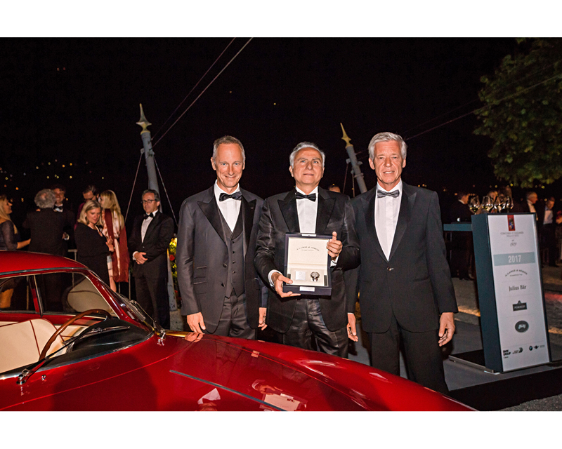 Winner Corrado Lopresto from Italy with the Lange 1 Time Zone Como Edition