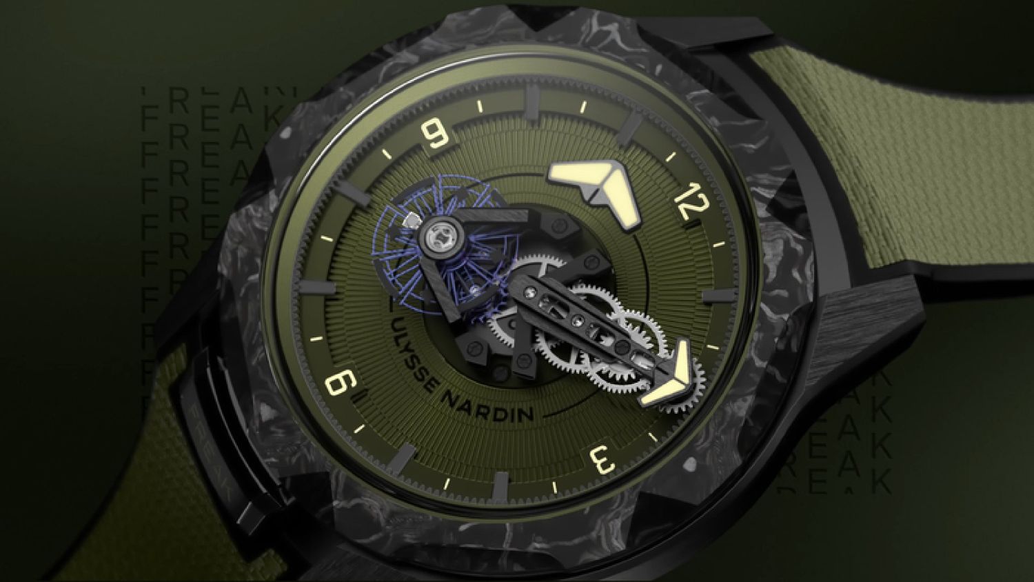 Dubai Watch Week 2023: A camo look for the Ulysse Nardin Freak One