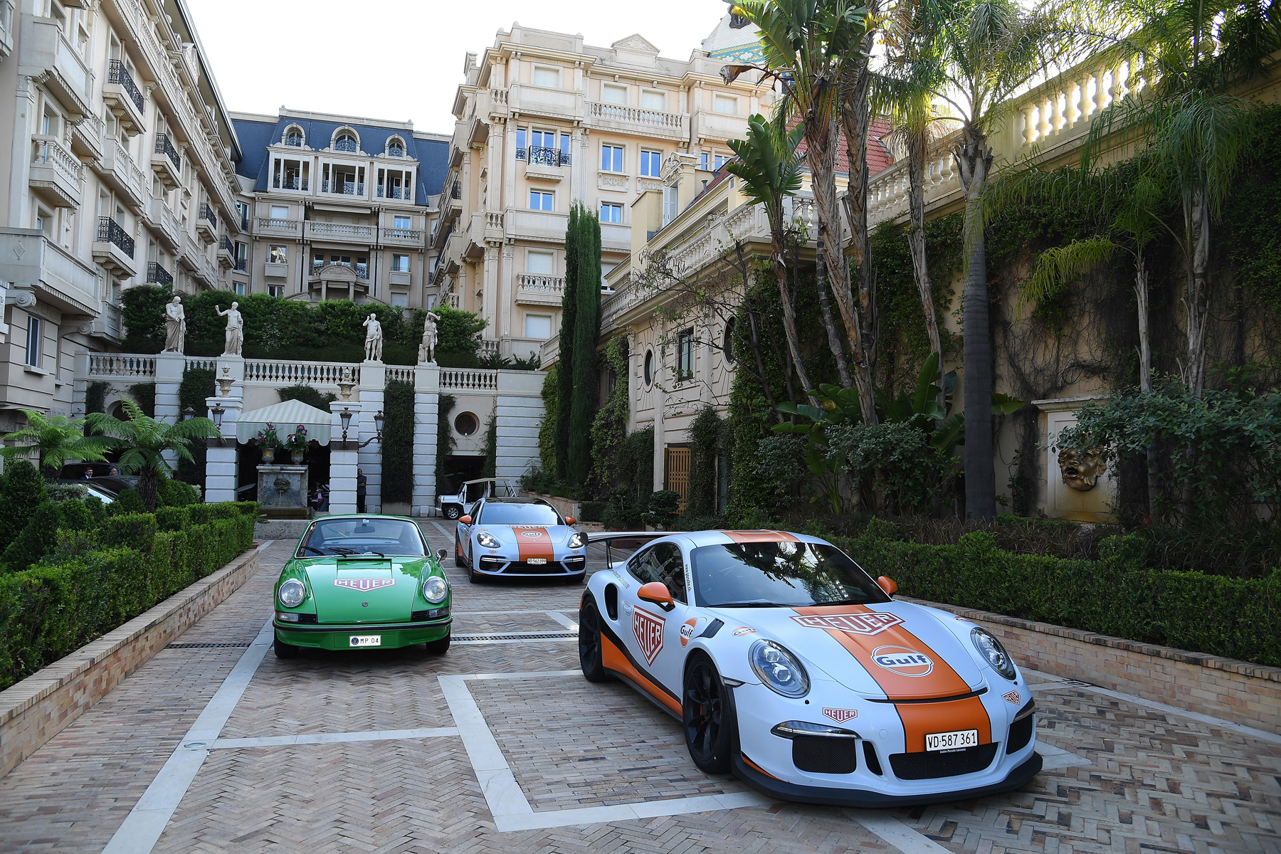 It was also a taster of the fiftieth anniversary of the first victory of a Gulf car in the 24 Hours of Le Mans, with the launch of the Monaco Gulf 50th anniversary edition in the presence of Sanjay Hinduja of Gulf Oil International.