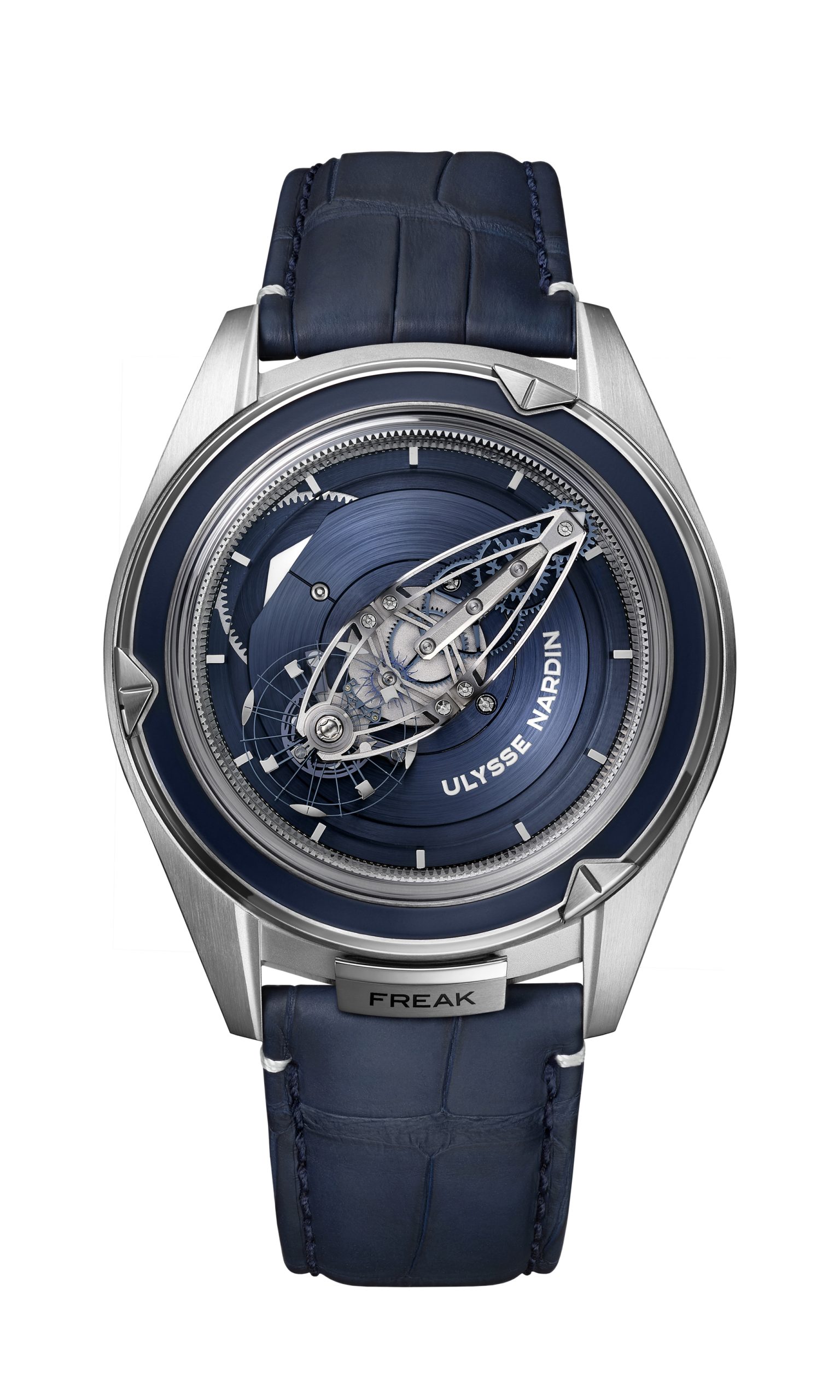 Debuted at SIHH 2018, the Freak Vision features an iconic carousel-style tourbillon that completes one rotation per hour. 