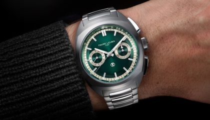 Favre Leuba’s Chief Chronograph is now in British Racing Green and Dune