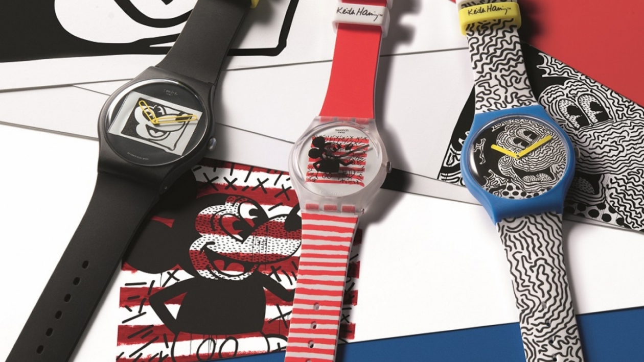 Disney Mickey Mouse X Keith Haring Collection By Swatch
