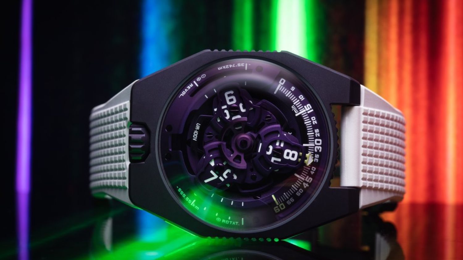 Geneva Watch Days 2022: Urwerk’s UR-100 Ultraviolet