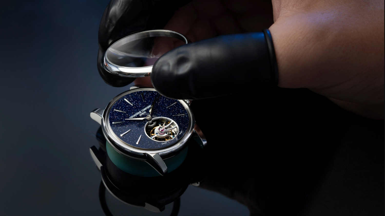 Geneva Watch Days 2024: Frederique Constant unveils Classic Tourbillon Manufacture with an aventurine dial