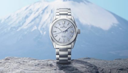 Grand Seiko has a new Hi-Beat timepiece inspired by Mt. Iwate