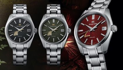 Grand Seiko presents a trio of watches inspired by the Japanese Katana sword