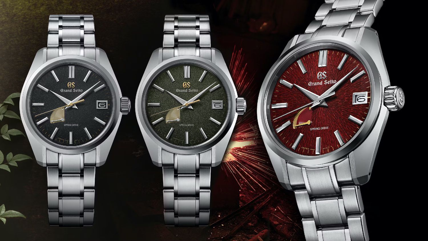 Grand Seiko presents a trio of watches inspired by the Japanese Katana sword