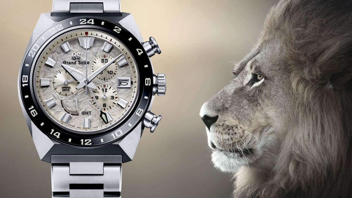 Grand Seiko’s new Spring Drive Chronograph GMT, inspired by the Tokyo Lion