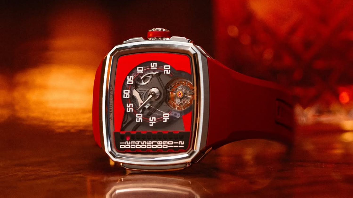 Watches and Wonders 2025: Hautlence launches Linear Series 3 in bold red
