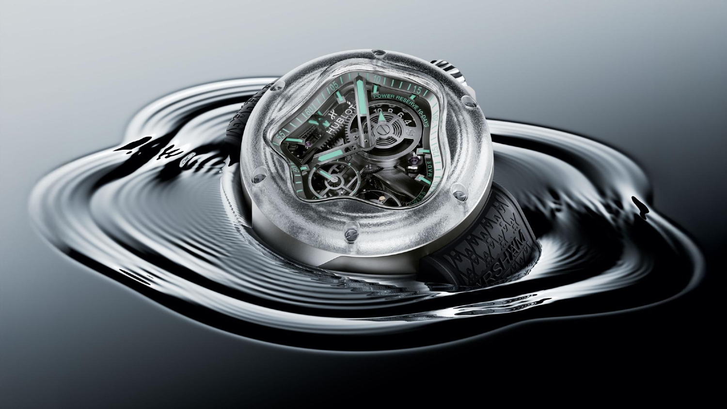 Hublot introduces MP-17 Meca-10 Arsham Splash Titanium Sapphire