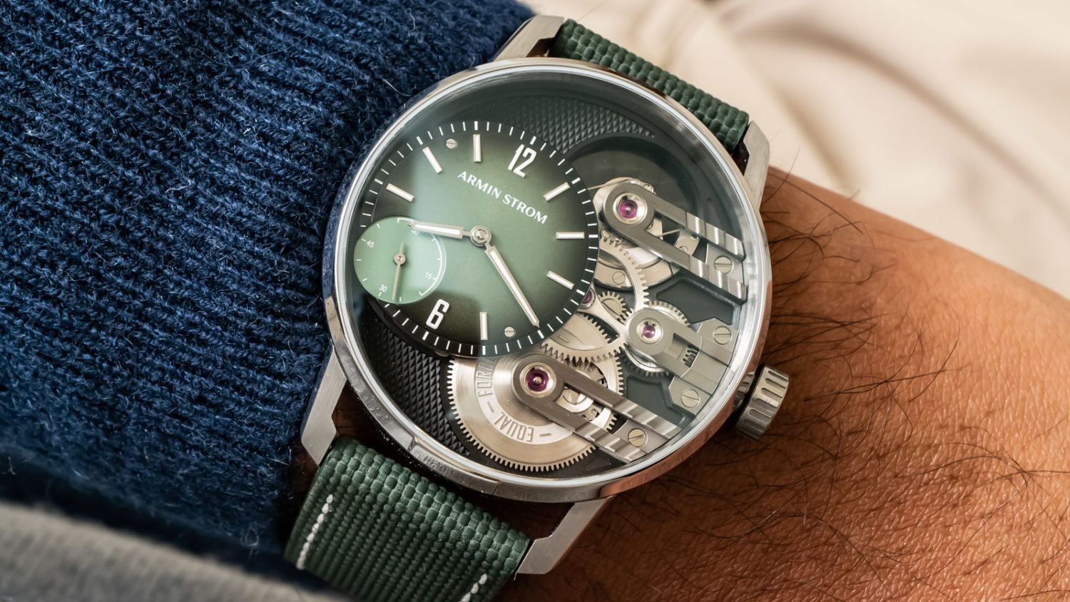 Introducing the new Armin Strom Gravity Equal Force P.03