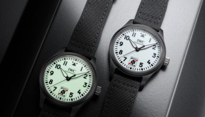 IWC’s latest release is the Pilot’s Watch Automatic 41 Black Aces