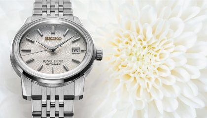 King Seiko introduces a new creation honouring Japanese culture and craftsmanship