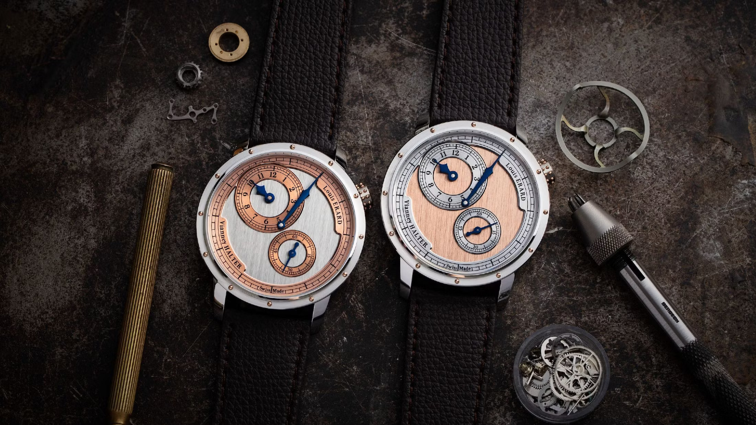 Louis Erard and Vianney Halter join hands to bring a new limited edition Le Régulateur