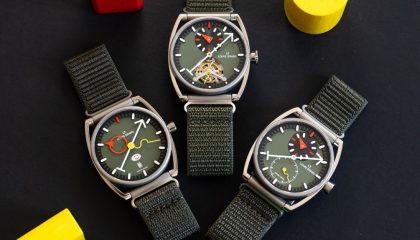 Louis Erard introduces three Khaki editions in collaboration with the watchmaker Alain Silberstein