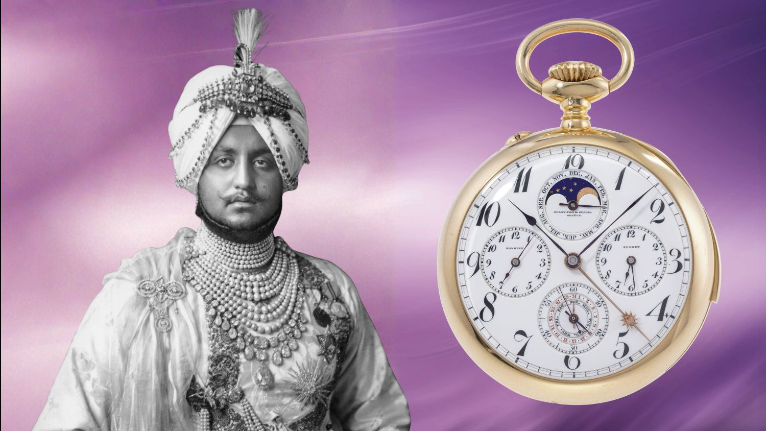 Maharaja Bhupinder Singh of Patiala’s Golay Fils & Stahl pocket watch goes under the hammer