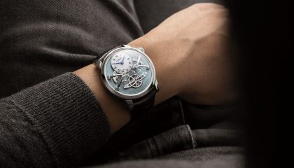 A palladium model for the 10th anniversary of MB&F’s LM2