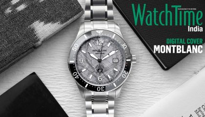 Deep Freeze: The grey dial Montblanc 1858 Iced Sea Automatic Date is set to further the young line’s success