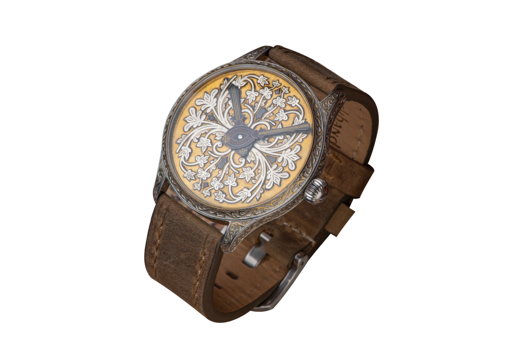 Musically Engraved Watch