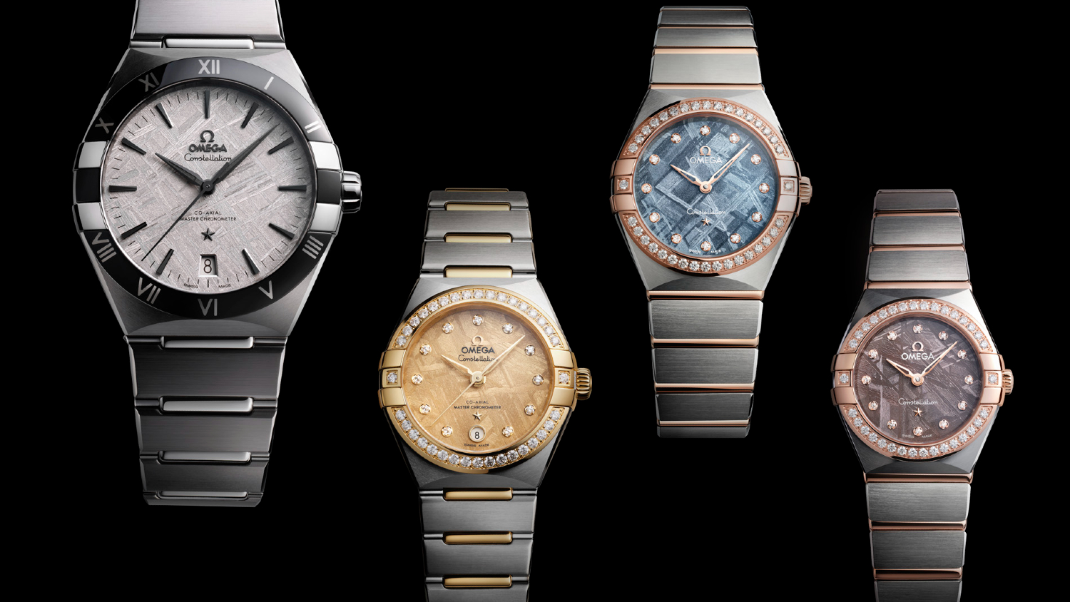 Omega extends its Constellation collection with multiple new meteorite references