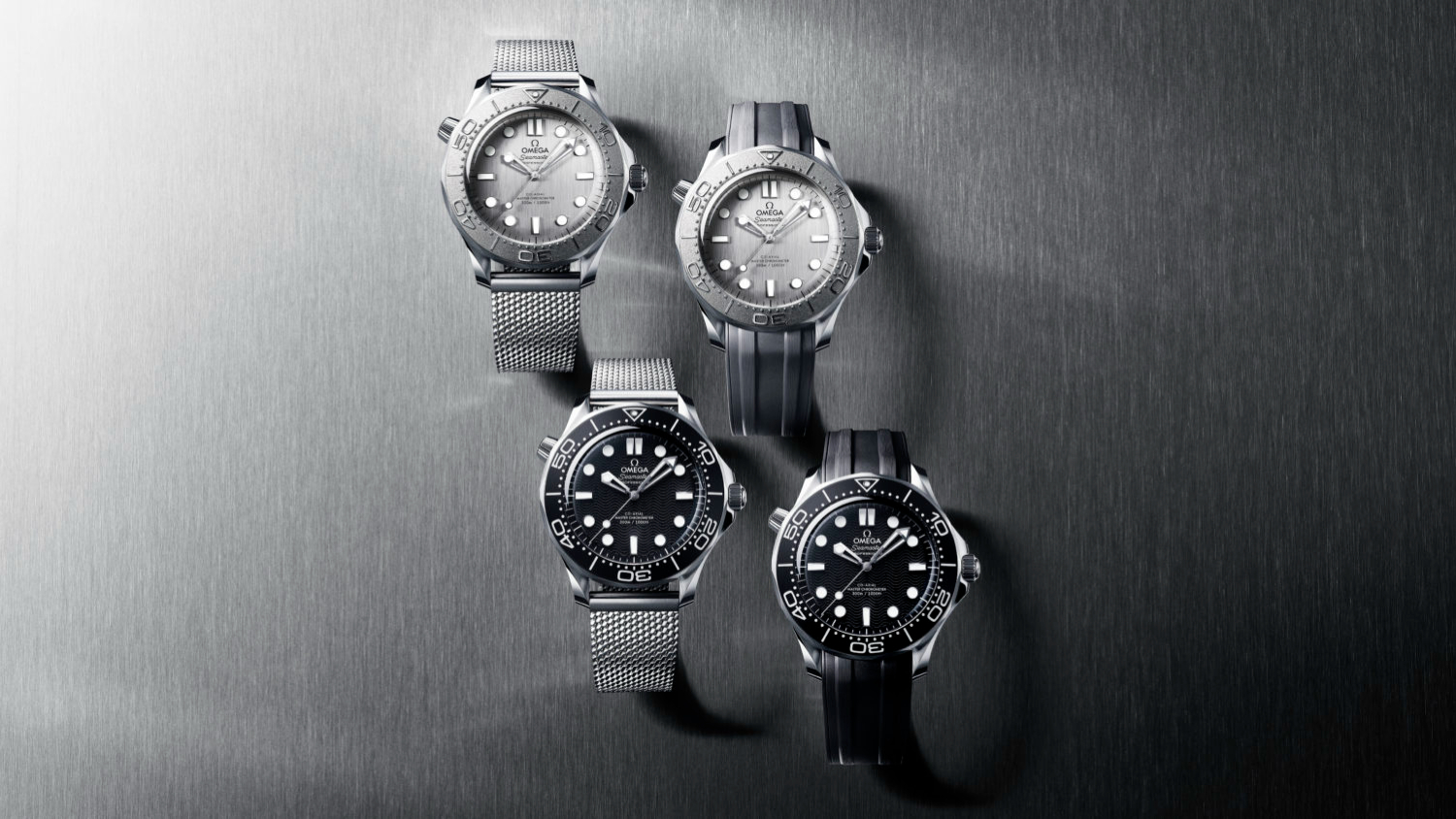 Omega introduces two no date Seamaster Diver 300M watches