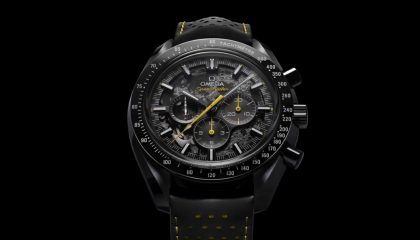 Omega’s new Speedmaster Dark Side of the Moon pays tribute to the first moon mission