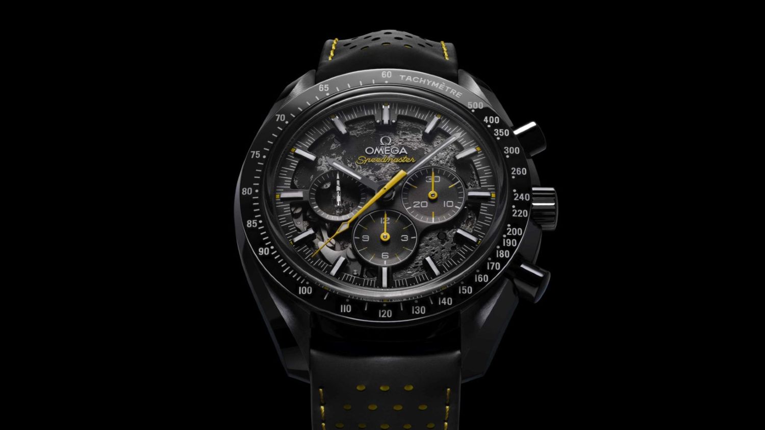 Omega’s new Speedmaster Dark Side of the Moon pays tribute to the first moon mission