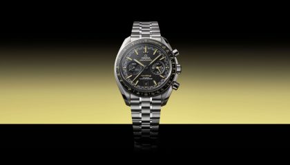 Super mechanics in the Omega  Speedmaster Super Racing