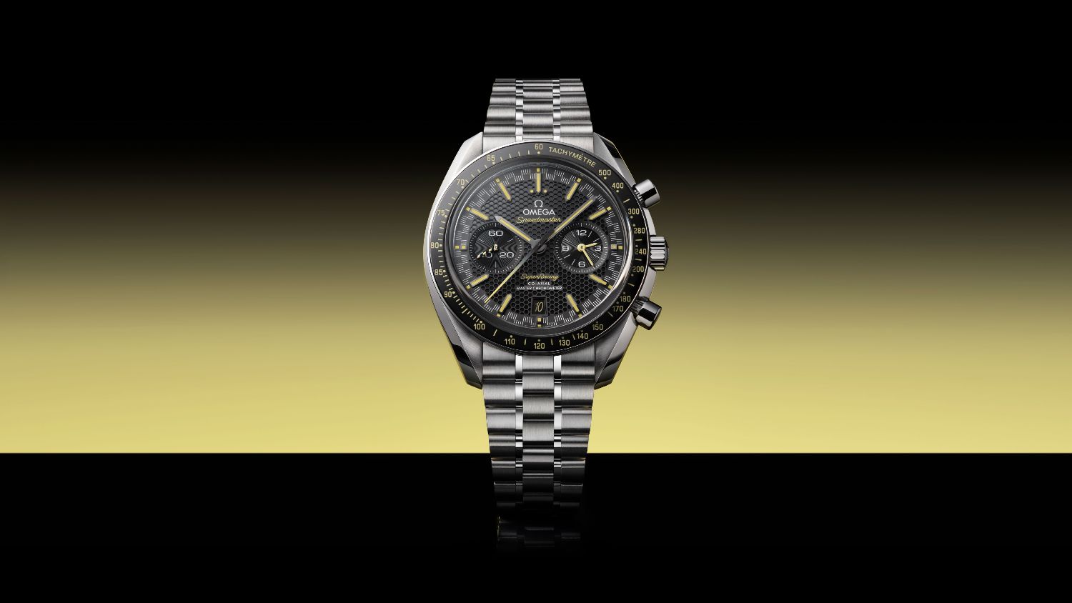 Super mechanics in the Omega  Speedmaster Super Racing
